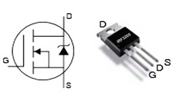 Persamaan Mosfet IRF3205