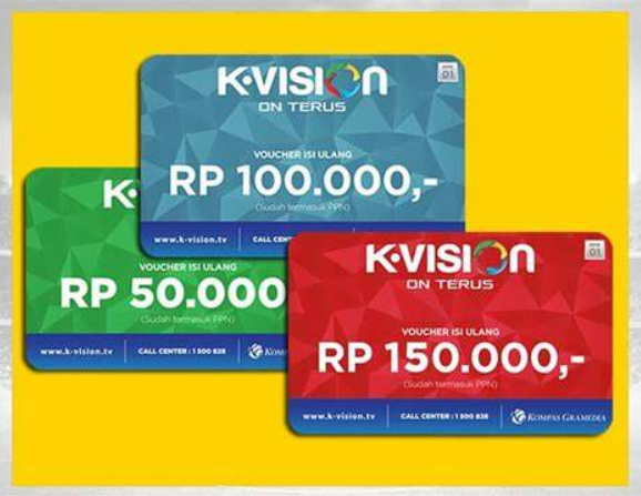 Cara memasukkan voucher k Vision