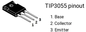 Transistor TIP3055 datasheet persamaan