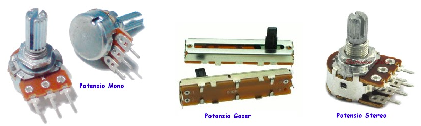 Jenis Potensiometer