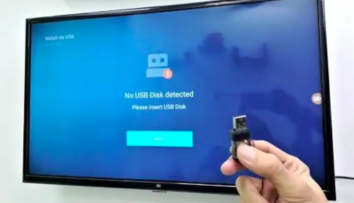 Cara Setting USB di TV Sharp Aquos
