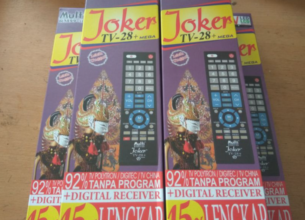 kode remot Joker TV Sharp tabung