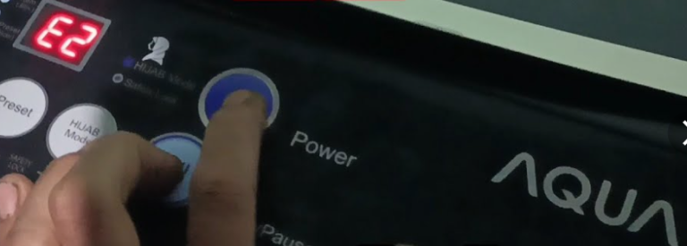 Kode Error E2 Mesin Cuci Aqua Japan - Rekomend.id