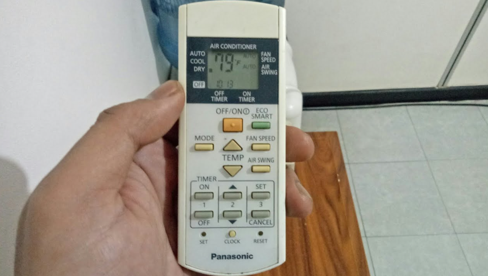 Merubah Suhu Fahrenheit ke Celcius di Remote AC Panasonic