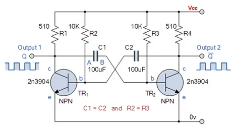 Pengertian Multivibrator dan Jenis-jenis Multivibrator