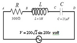 perhitungan Impedansi pada rangkaian R, L dan C