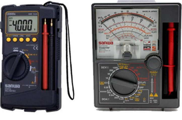 Perbedaan Multimeter Analog dan Digital