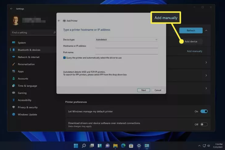 Cara Sharing Printer di Windows 11