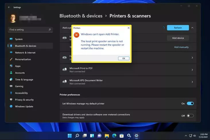 Cara Sharing Printer di Windows 11