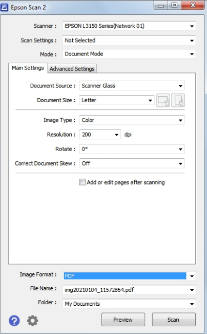 Cara SCAN di PRINTER EPSON L3150 Mudah Dan Cepat