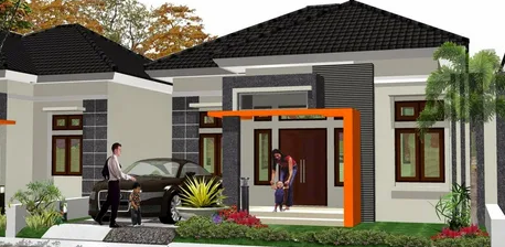 Rumah Minimalis Type 22/60 Renovasi Desain Modern