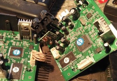 Mengganti Mpeg Receiver yang Rusak