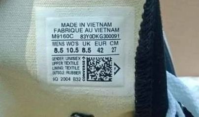Converse made in vietnam ori on sale
