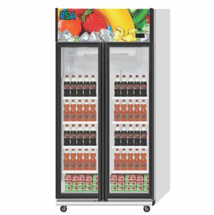 RSA Showcase Display Cooler 2 doors OPAL - 600L